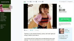 Darla's Kickstarter to prevent Affluenza