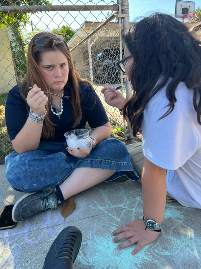 DArla giving me "the look"